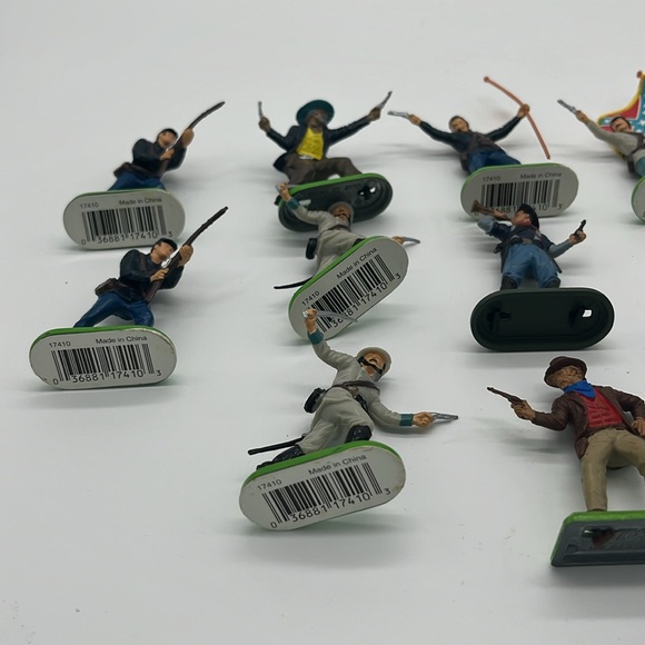 Britain's LTD DEETAIL Confederate Figurines Lot (10 Figurine Pieces) - Picture 9 of 16